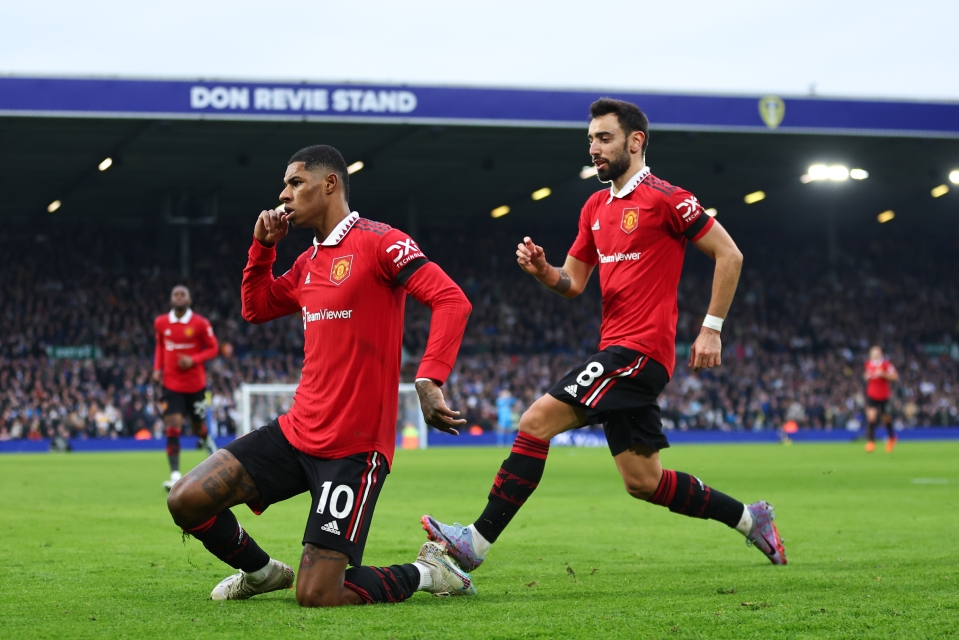 How many Premier League goals has Marcus Rashford scored this season