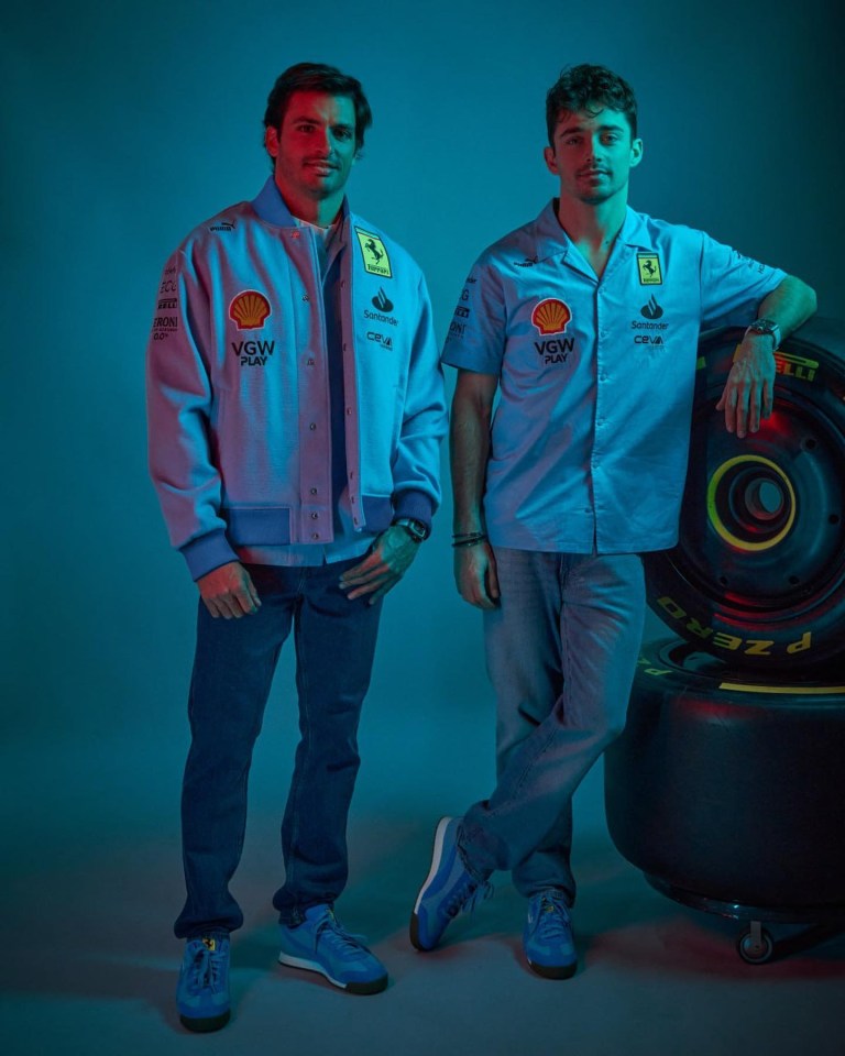 Why does the Ferrari F1 car have blue details? Scuderia unveil new
