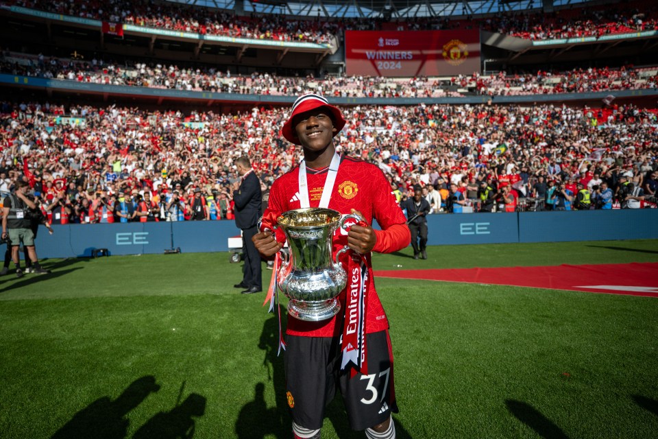 The wholesome reason why Manchester United’s FA Cup hero Kobbie Mainoo